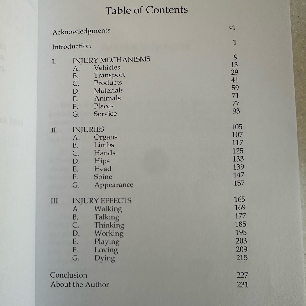 Injured-Seriously Personal Injuries & Their Mechanisms & Effects Book N P Miller - Picture 8 of 15